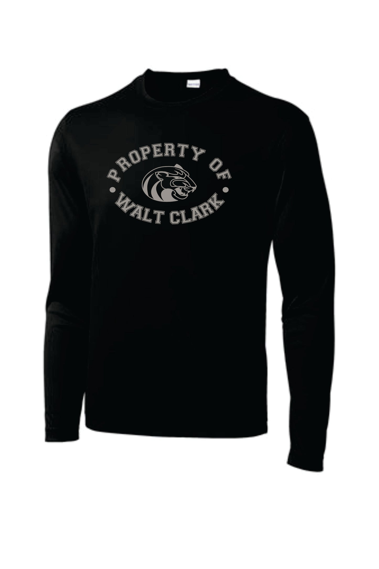 WCMS Property of Walt Clark logo