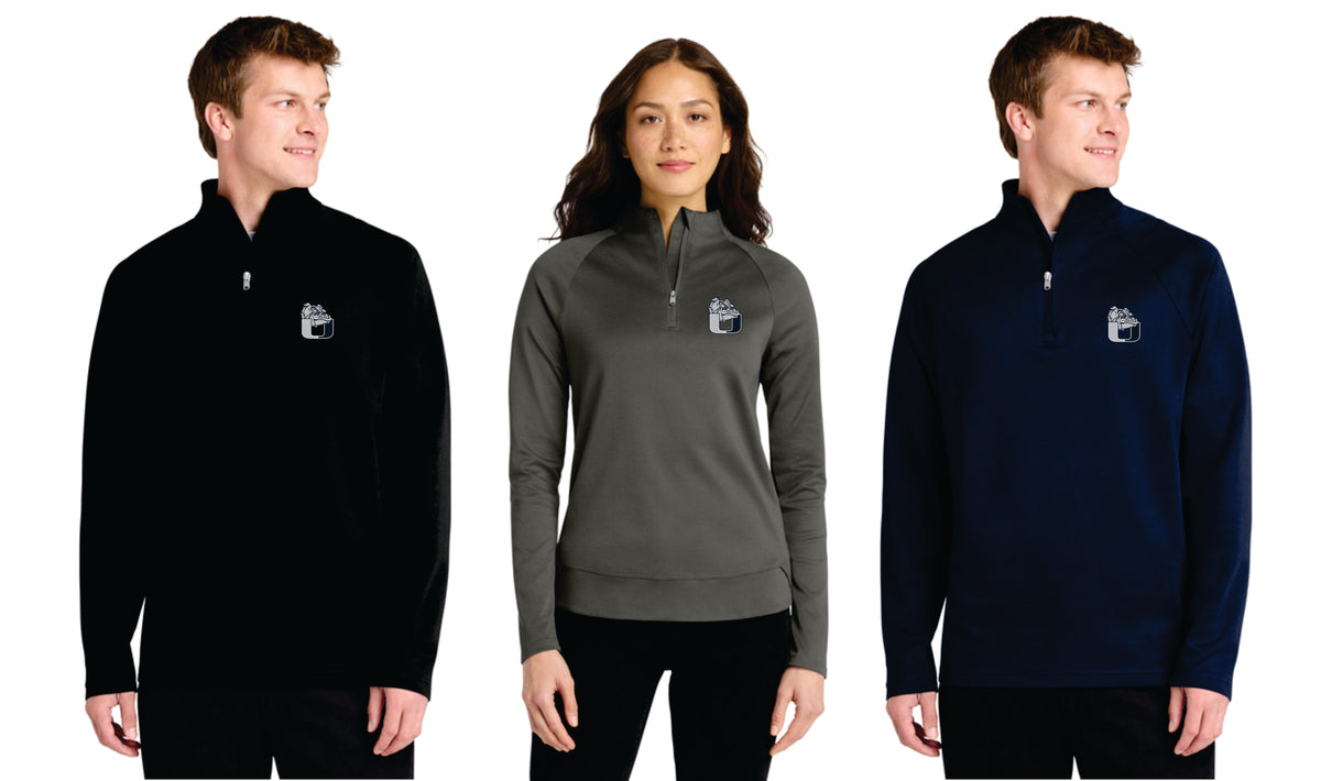 University Logo 1/4 Zips