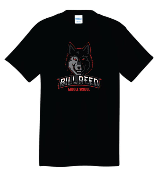 Bill Reed Middle School Wolf Logo