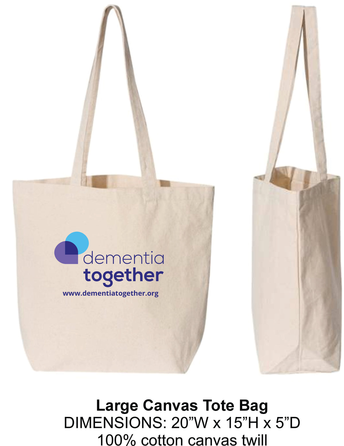Dementia Together Bags & Totes