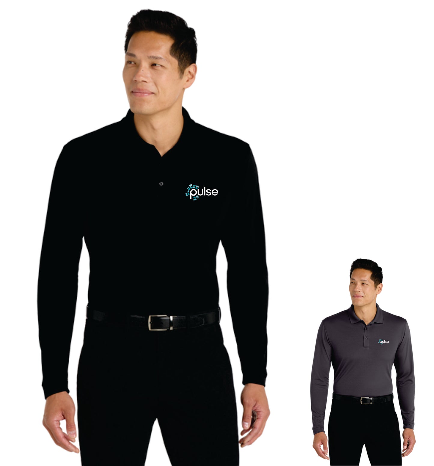 Pulse Unisex Long-Sleeve Polo's (K110LS)