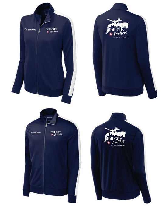 Tall City Vaulters Warmup Tops, Custom Name INCLUDED