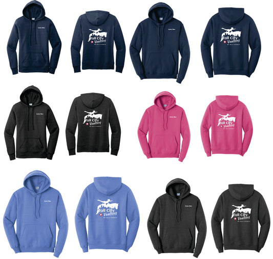 Tall City Vaulters Hoodies-Pullovers, Custom Name INCLUDED