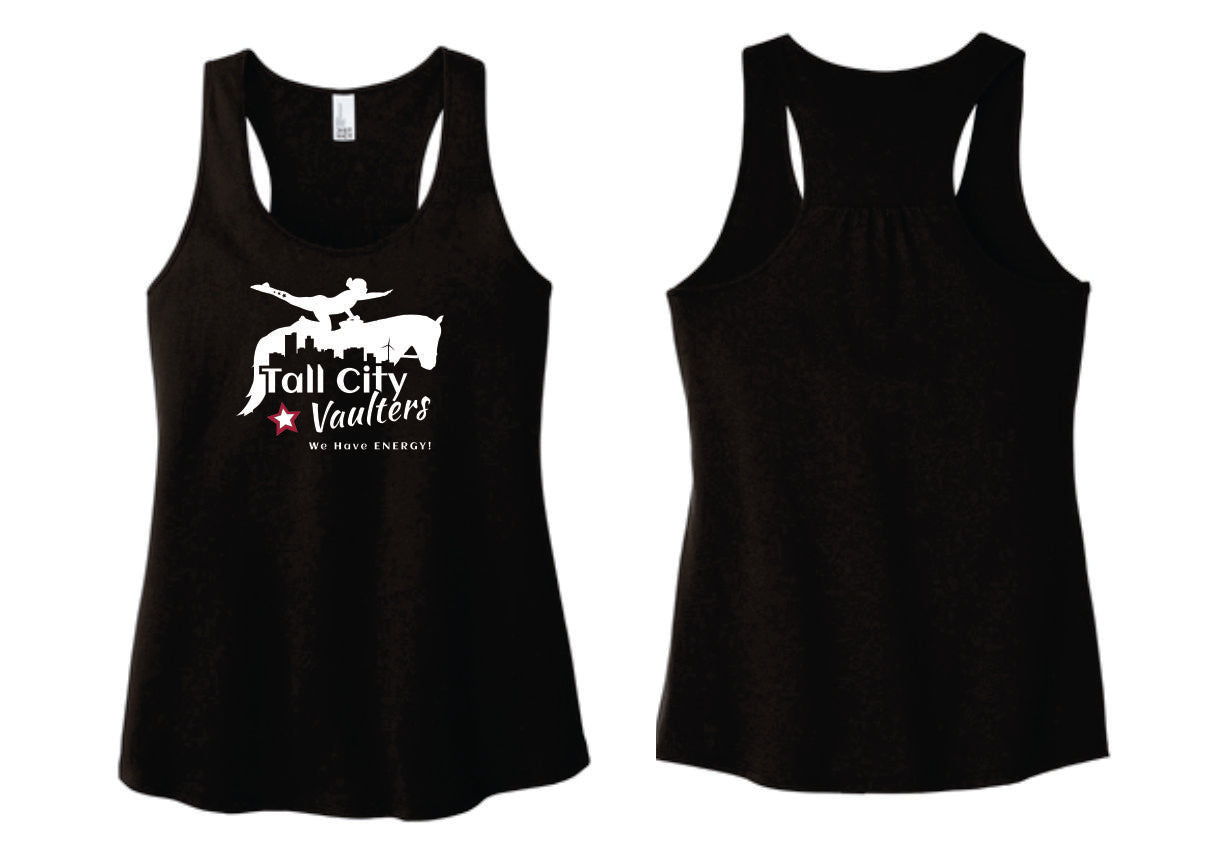 Tall City Vaulters Ladies and Girls Racerback Tanks