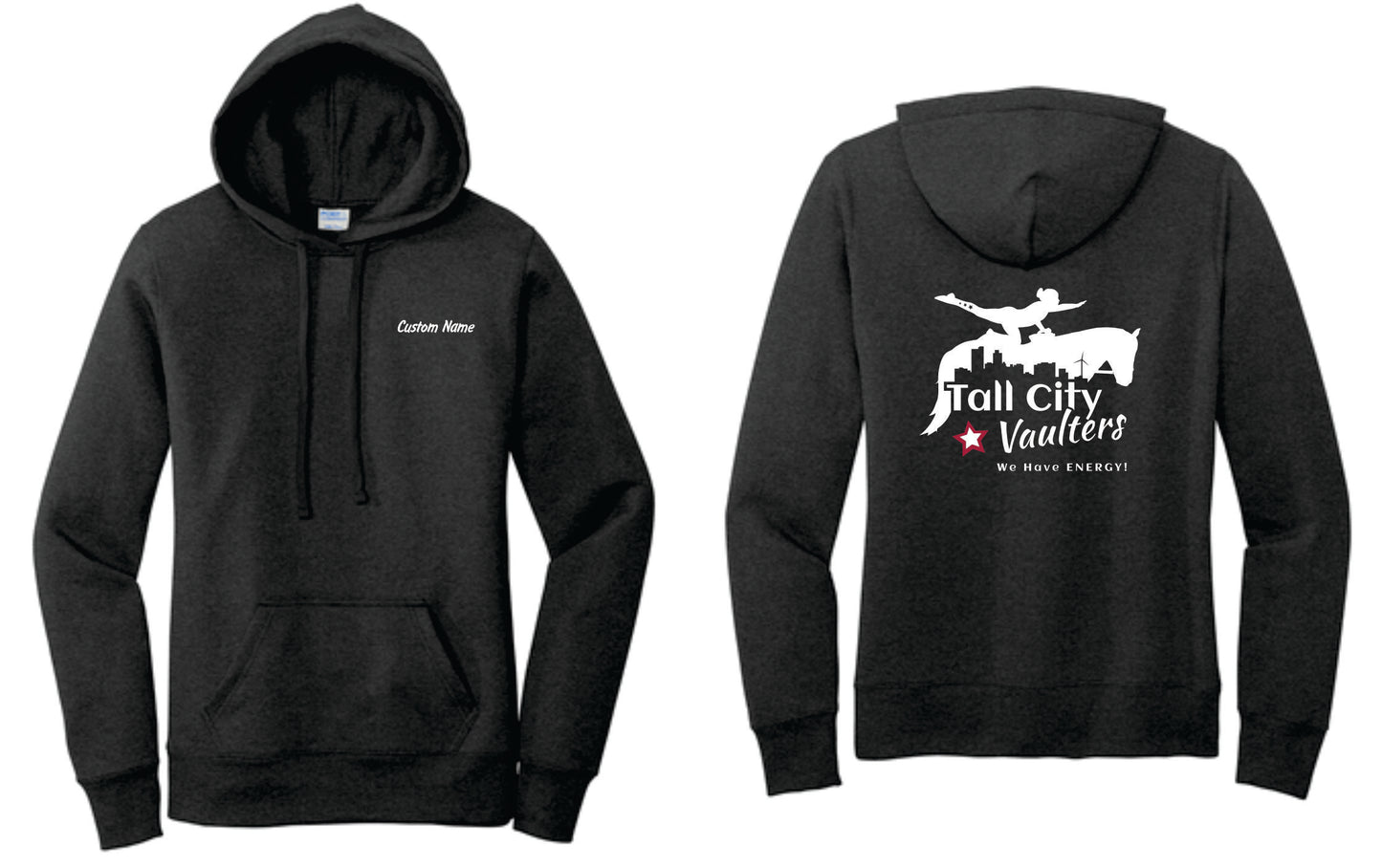 Tall City Vaulters Hoodies-Pullovers, Custom Name INCLUDED