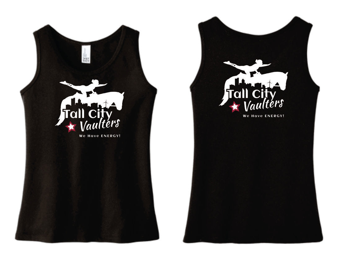 Tall City Vaulters Ladies and Girls Racerback Tanks