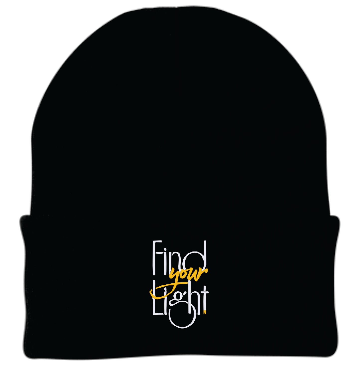 Find Your Light Beanie WITH CUFF
