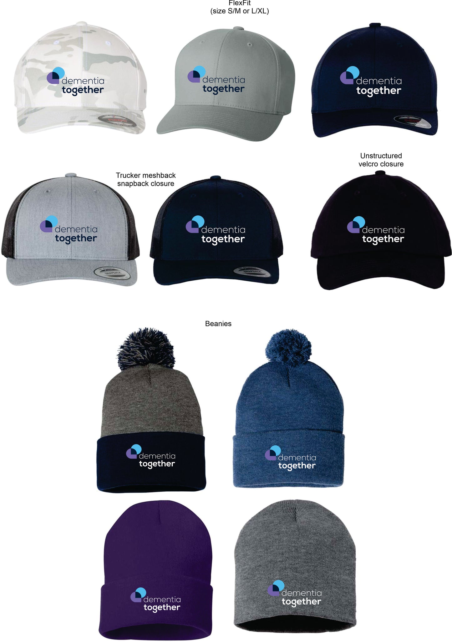 Dementia Together Headwear