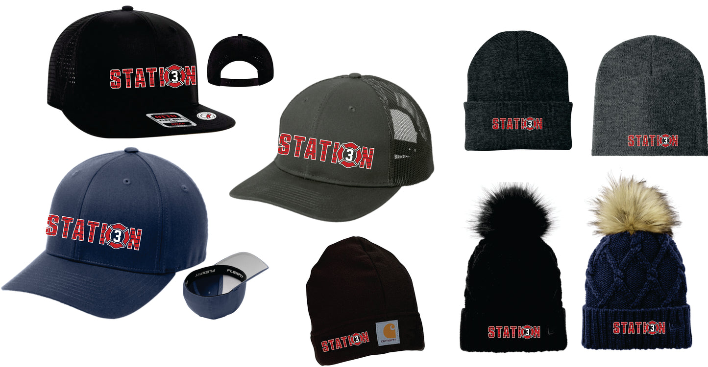 LFRA Southside Engine Station 3's Company Hats