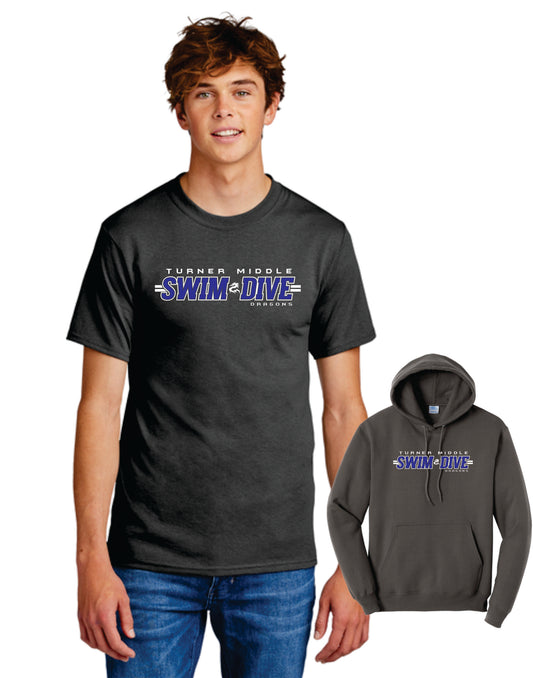 Turner Middle School SWIM & DIVE SPIRITWEAR