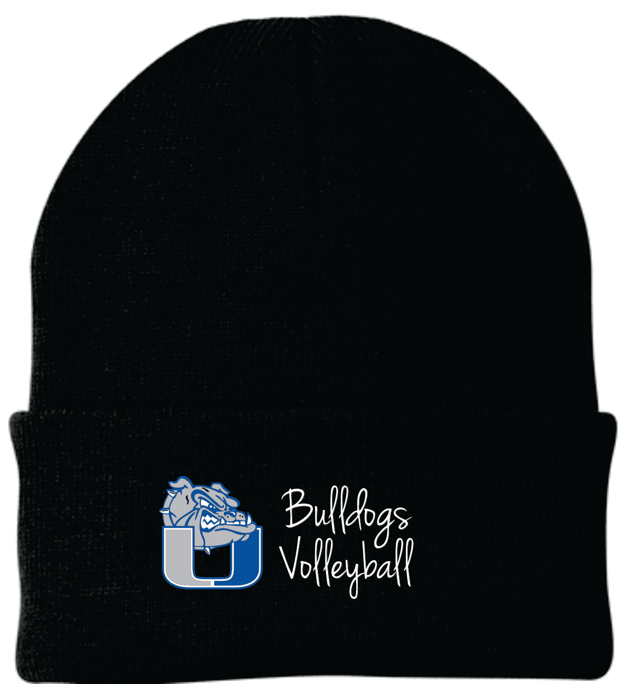 University Middle School Volleyball 2026 SPIRITWEAR BLACK Hats