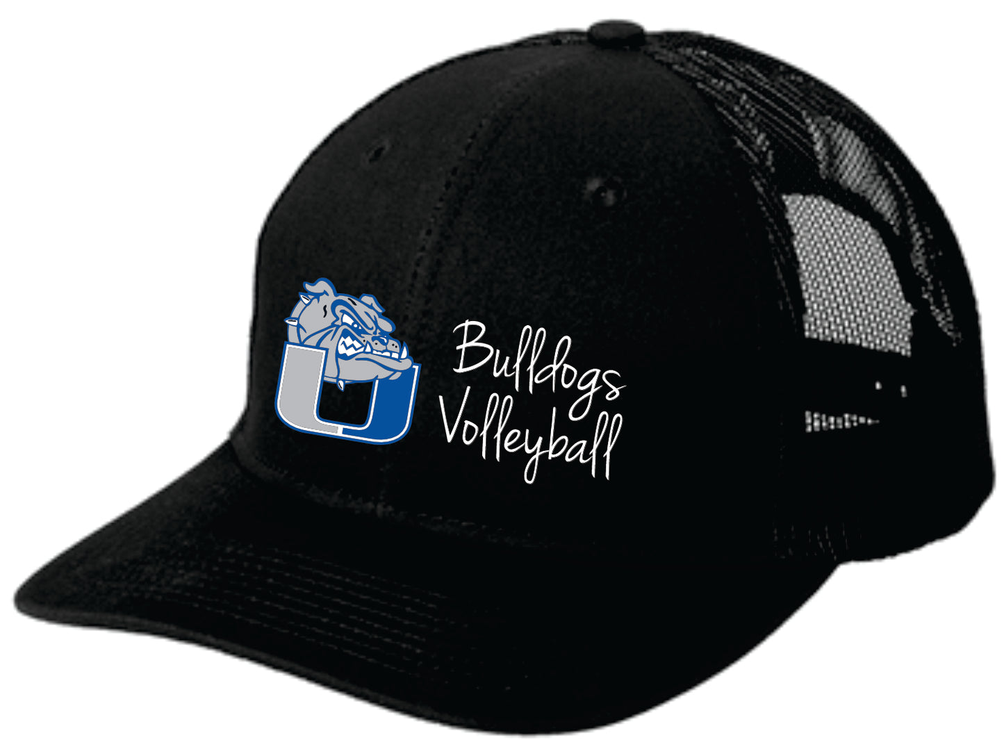 University Middle School Volleyball 2026 SPIRITWEAR BLACK Hats