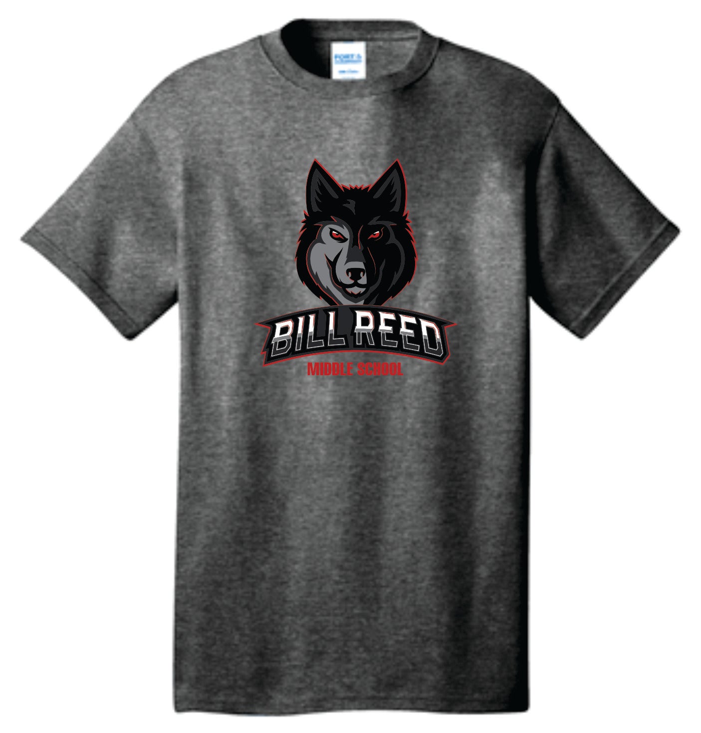 Bill Reed Middle School Wolf Logo