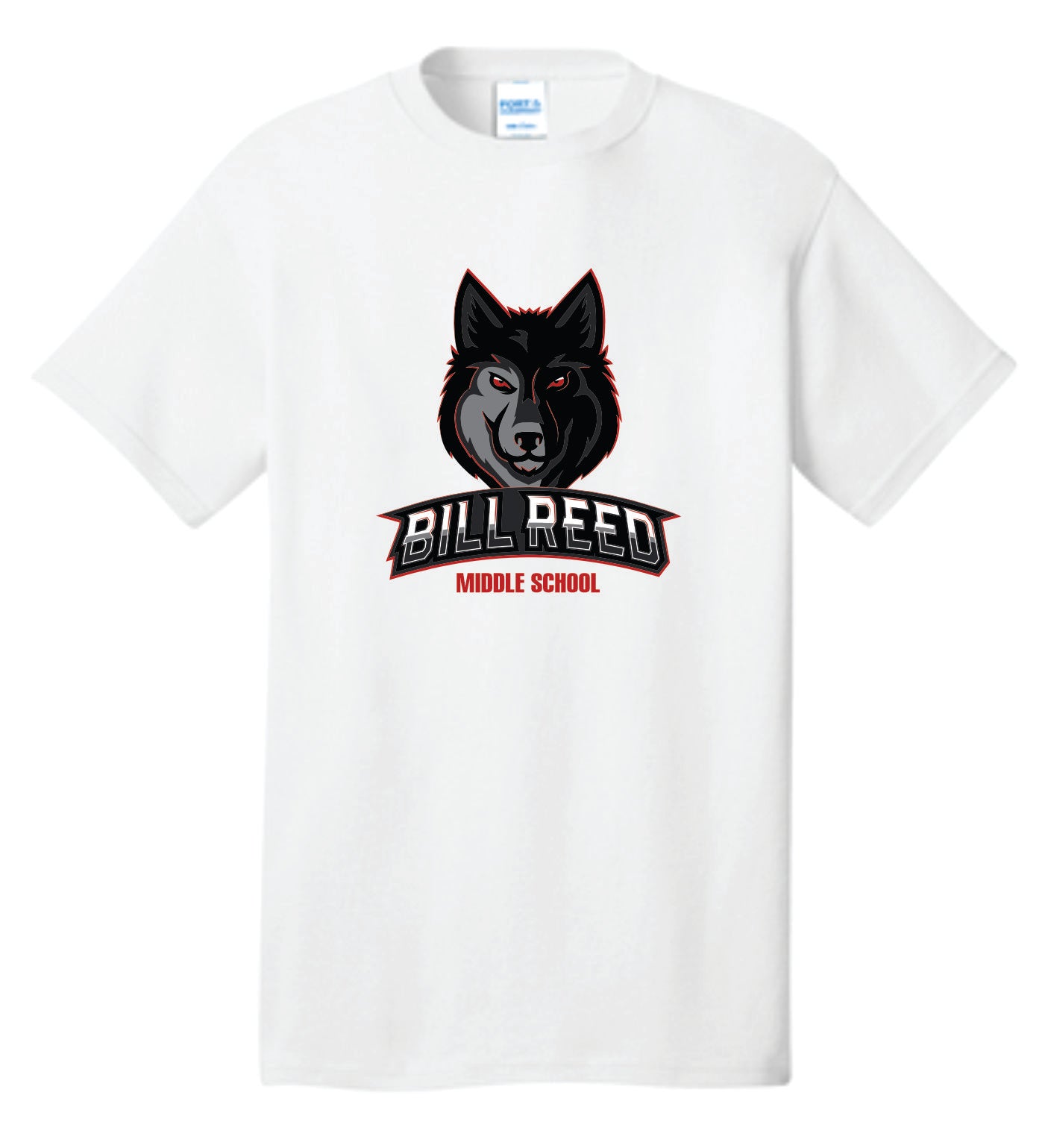 Bill Reed Middle School Wolf Logo