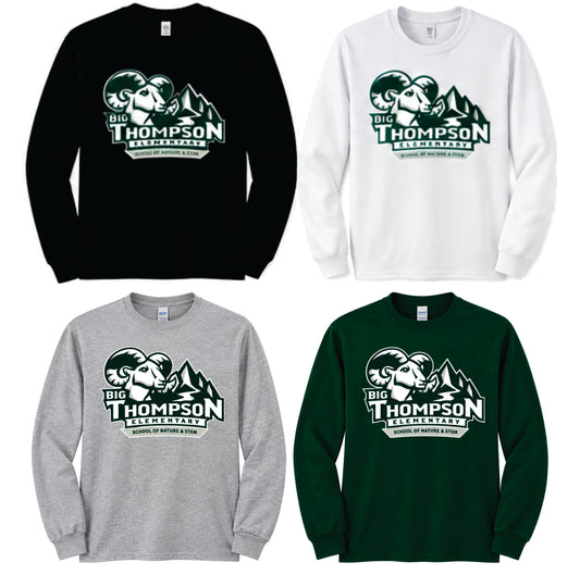 Big Thompson Elementary Long-Sleeve T-shirts (Gildan 5400)