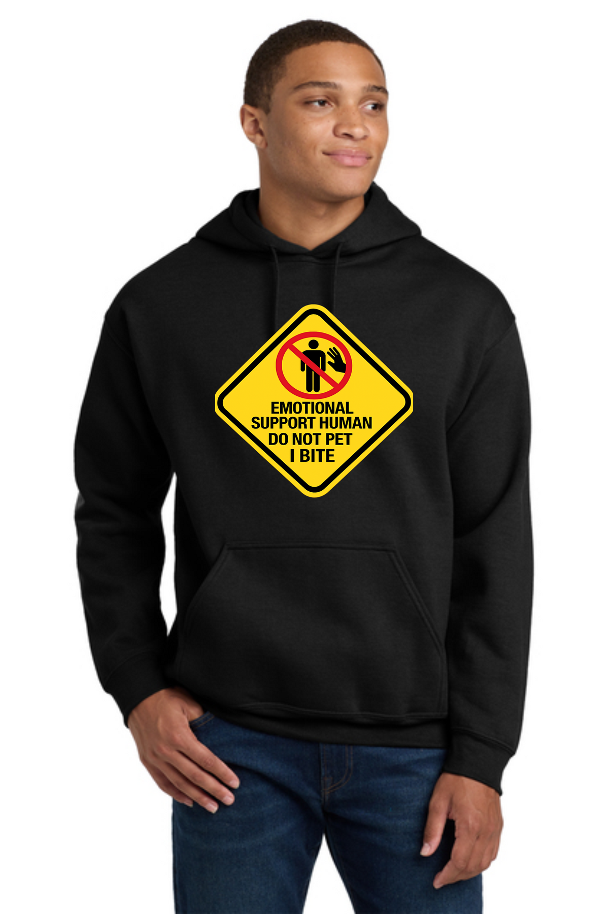 Hacker Catz Emotional Support Human Apparel