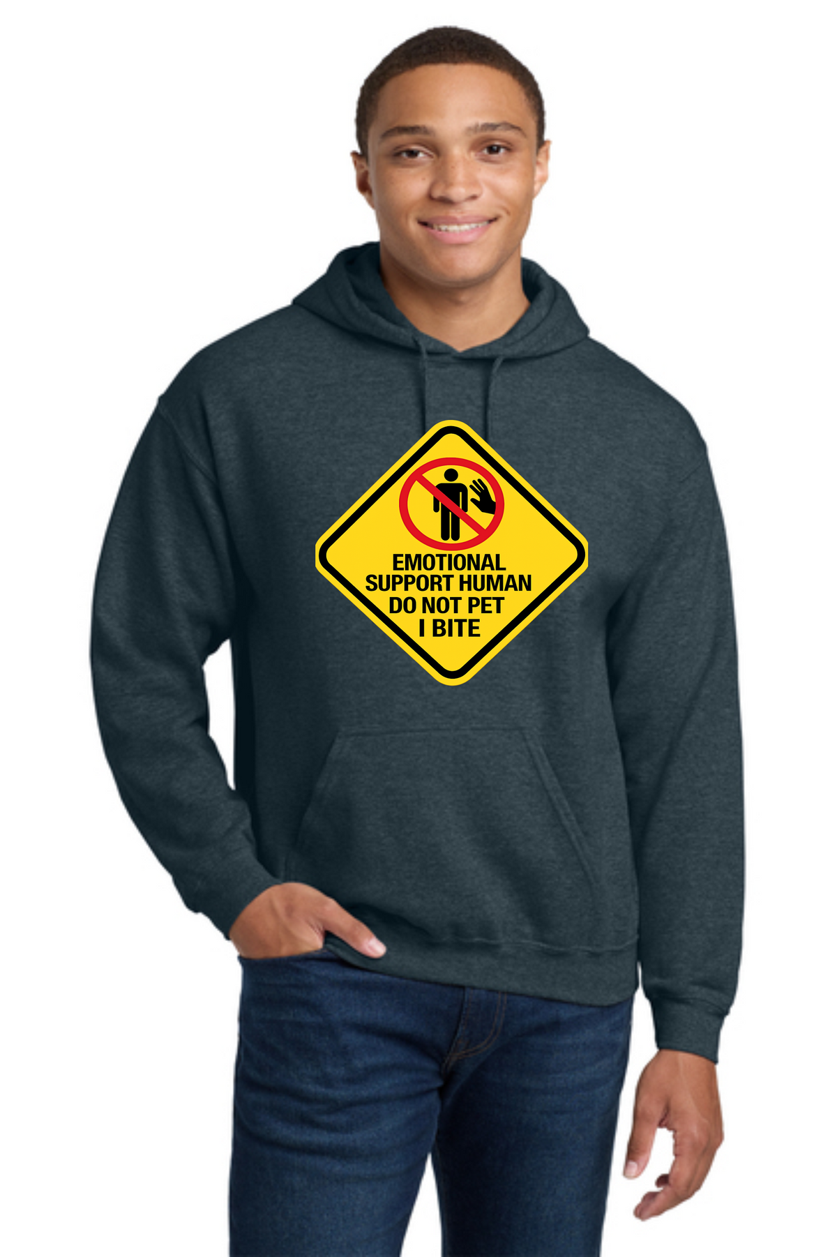Hacker Catz Emotional Support Human Apparel