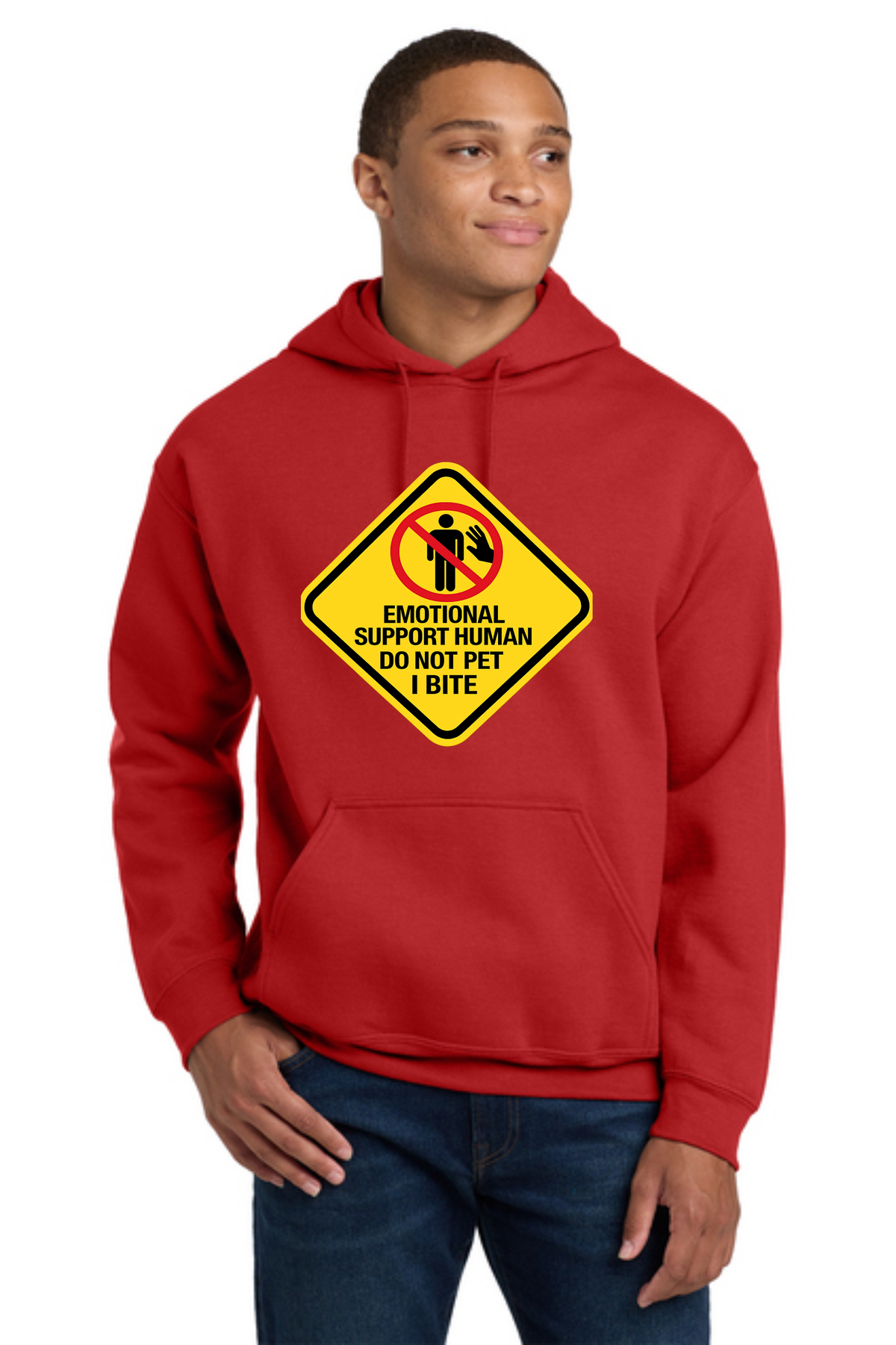 Hacker Catz Emotional Support Human Apparel