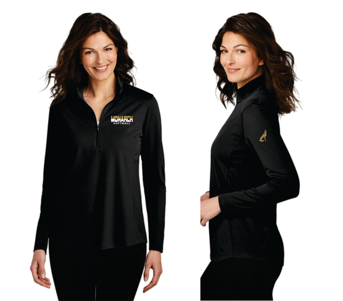 Monarch Softball Fanwear Polo & Quarter Zips