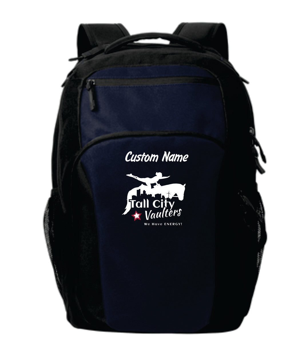 Tall City Vaulters Backpacks, Custom Name INCLUDED (BG232)