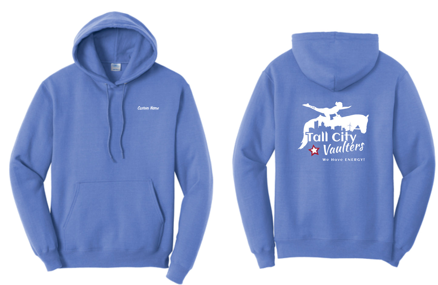 Tall City Vaulters Hoodies-Pullovers, Custom Name INCLUDED