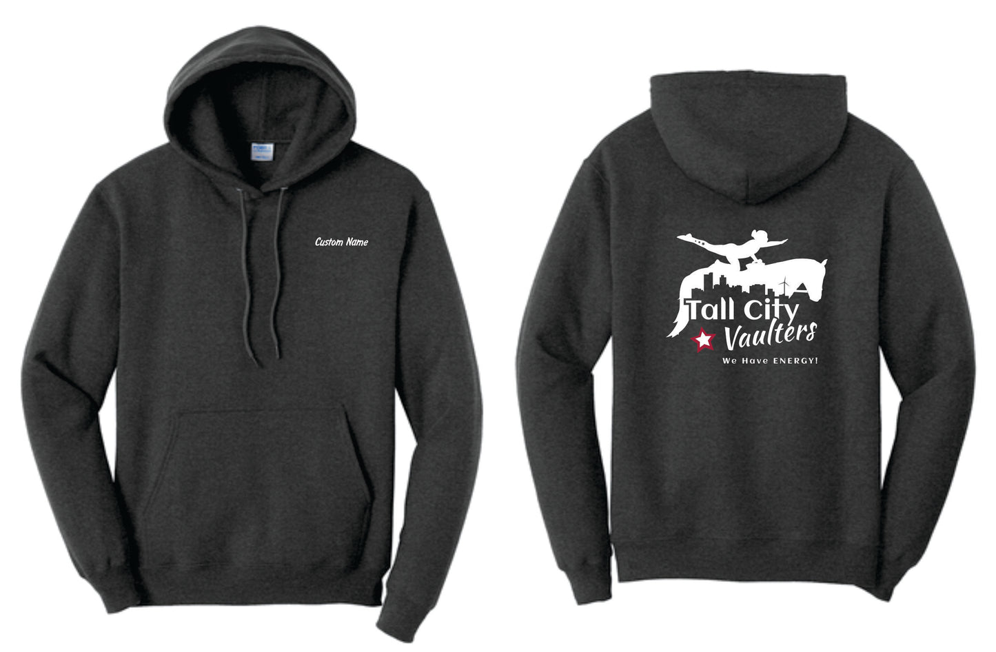 Tall City Vaulters Hoodies-Pullovers, Custom Name INCLUDED