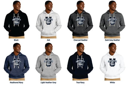 University U Bulldog District® Re-Fleece™ Unisex Hoodie (DT8100)