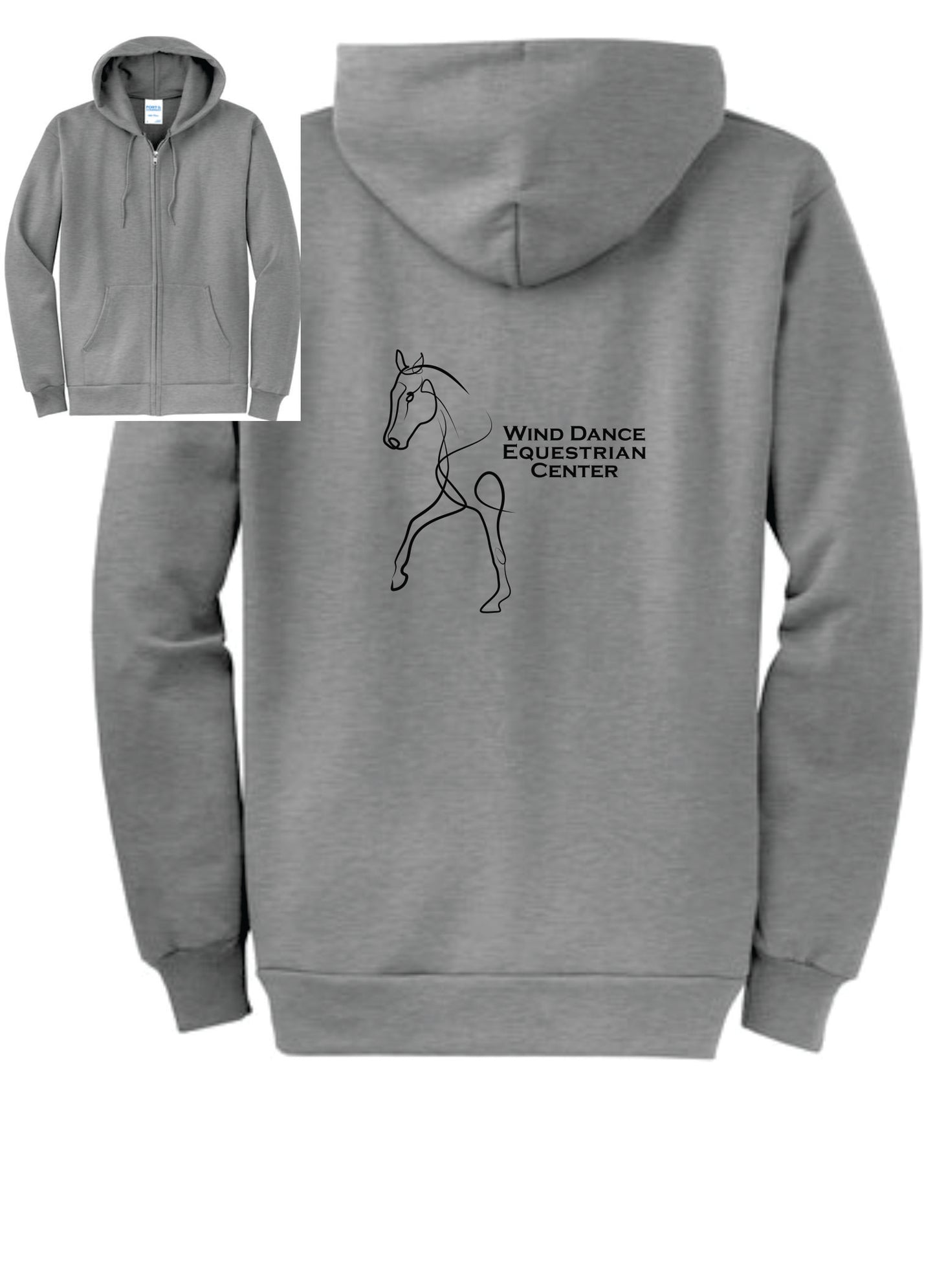 Wind Dance Equestrian Center Unisex and Youth Sweatshirts