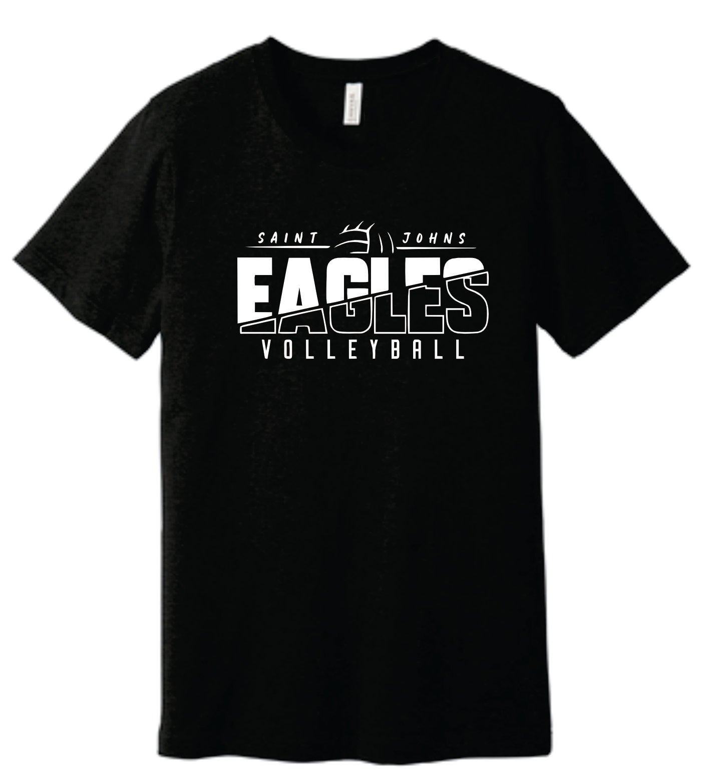 SJE YOUTH Eagles Volleyball Logo Apparel